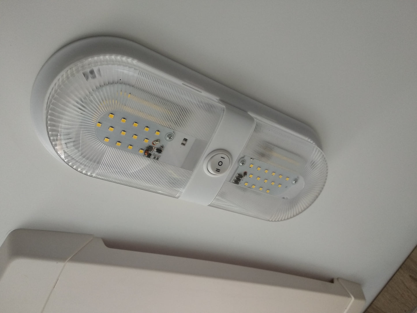 12V LED Double Ceiling Light - Caravan Campervan