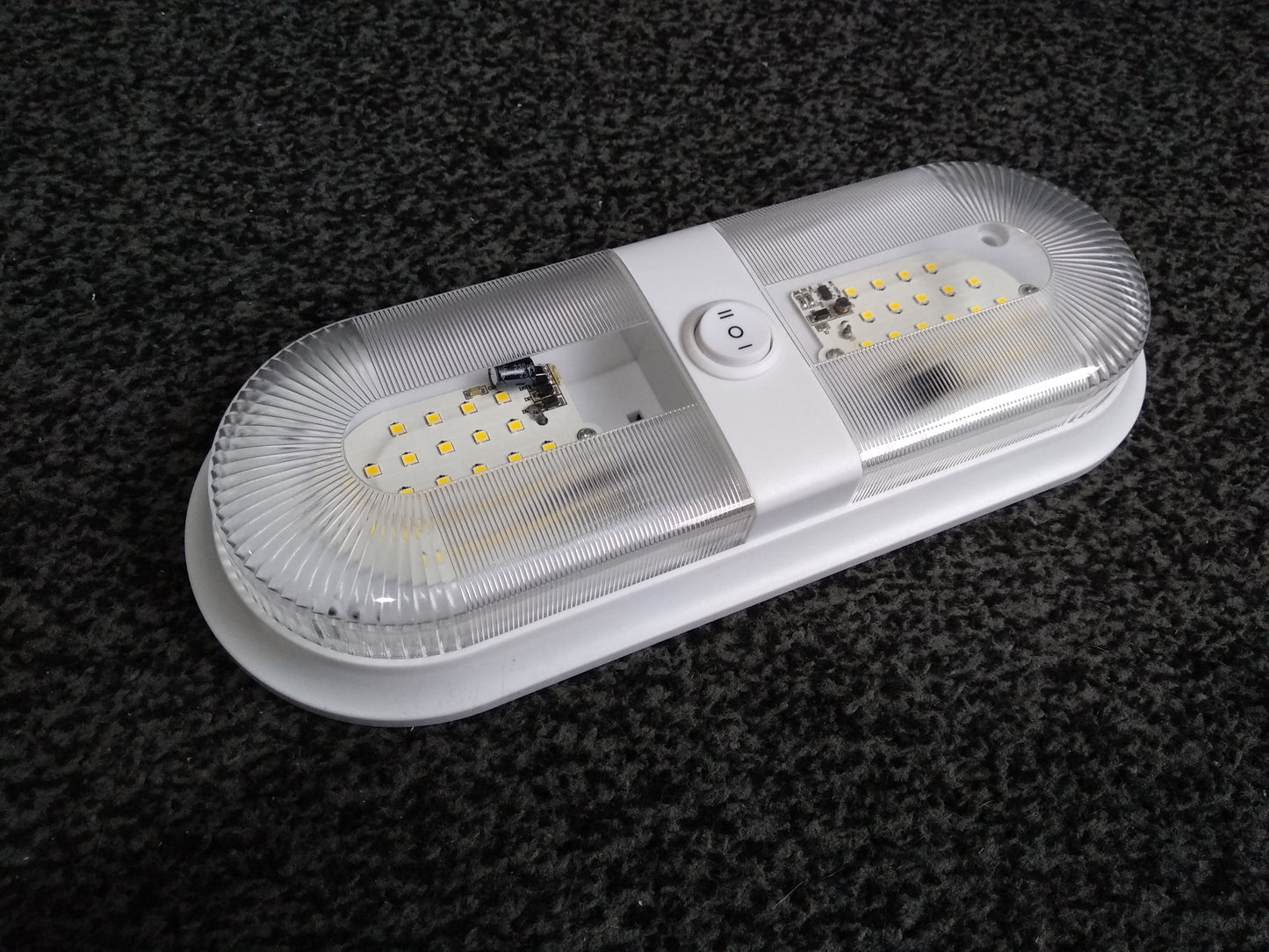 12V LED Double Ceiling Light - Caravan Campervan