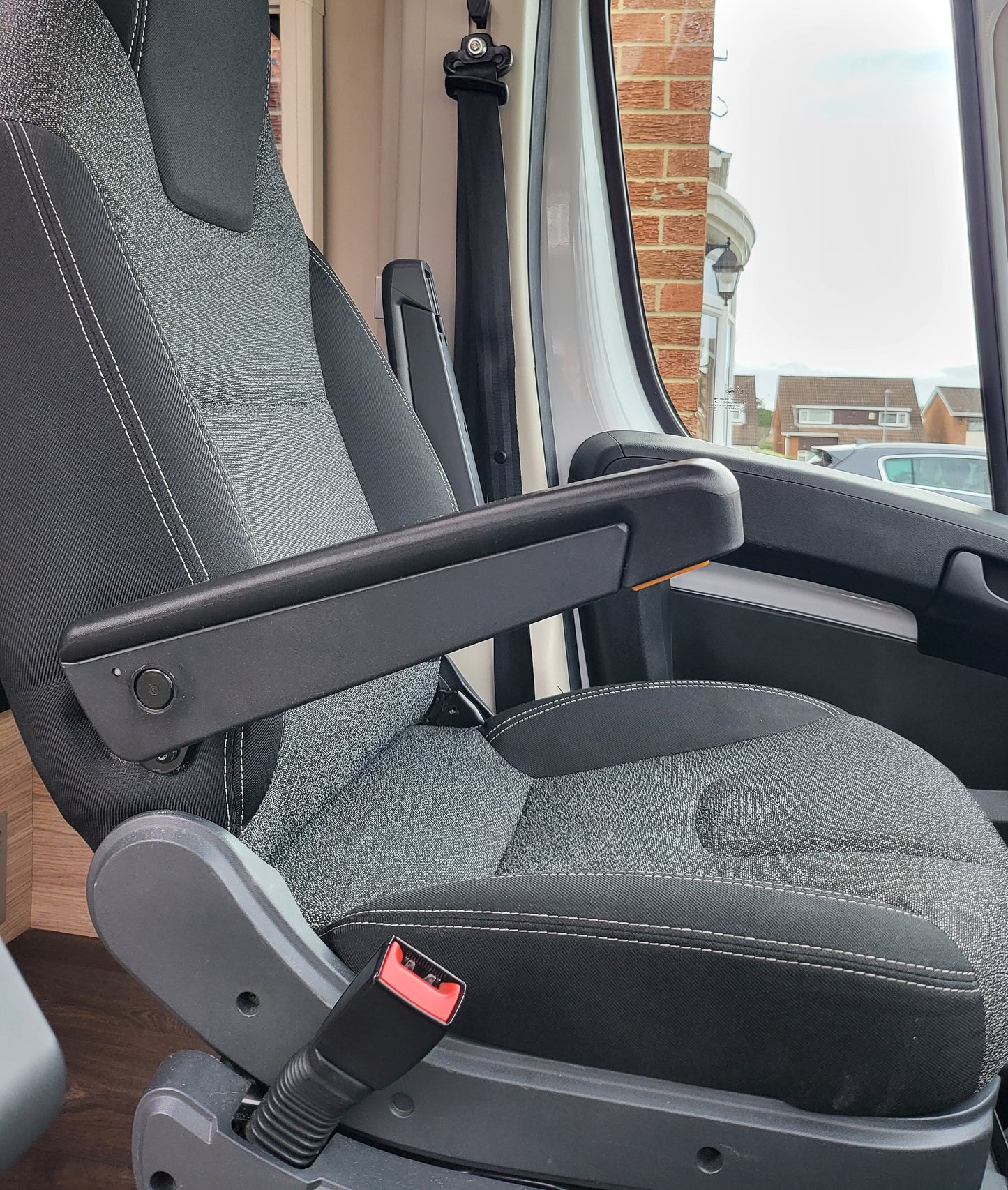 Complete Pair - Citroen Relay / Peugeot Boxer Armrests 2006 Onwards - OEM Fitment