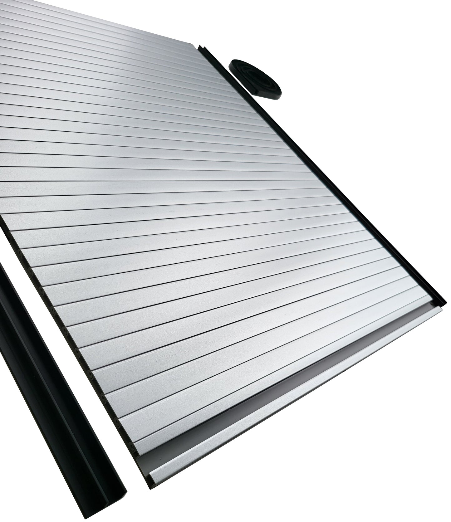 700mm x 500mm Silver Tambour Roller Door