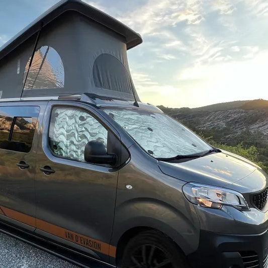 Peugeot Expert 2016 - Present Thermal Blind Set - Internal Campervan Screens