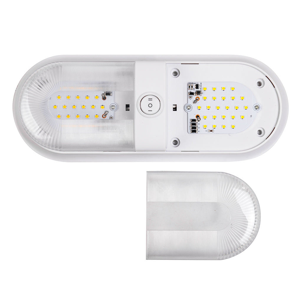 12V LED Double Ceiling Light - Caravan Campervan
