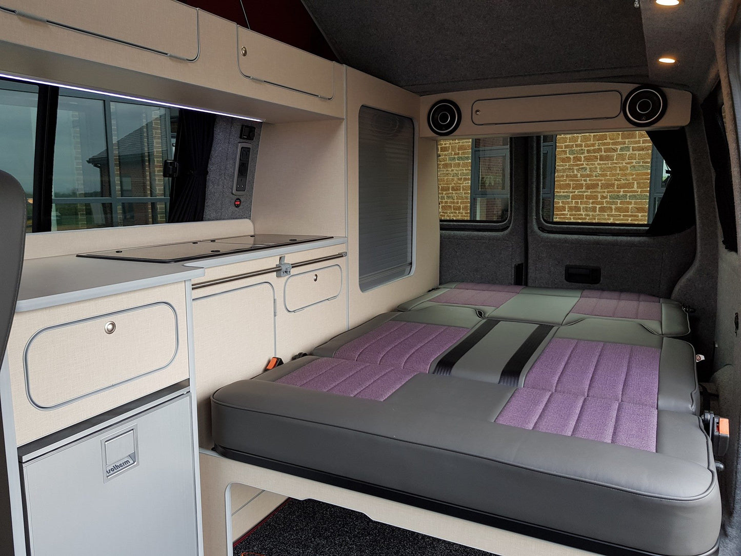 Custom Length - Double Lipped Light Grey T-Trim - 15MM