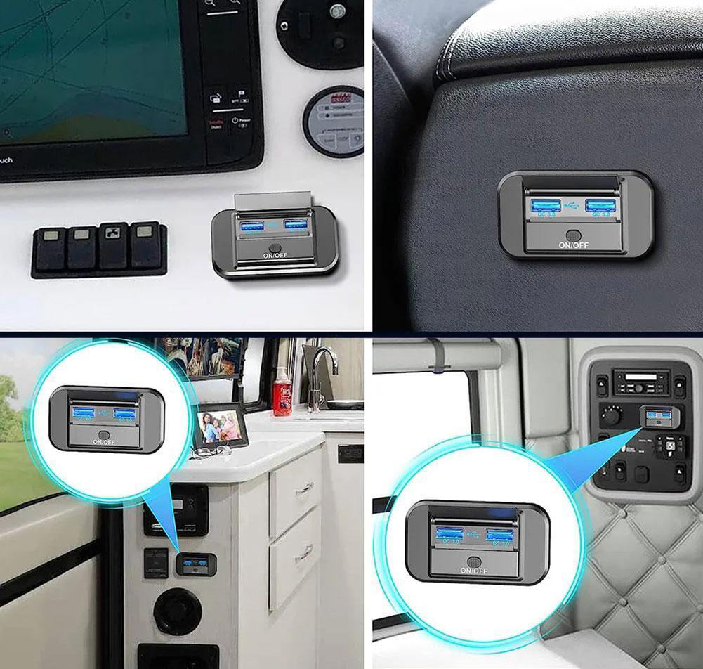 Dual USB Fast Charger 12v for Campervans