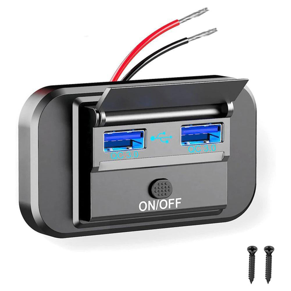 Dual USB Fast Charger 12v for Campervans