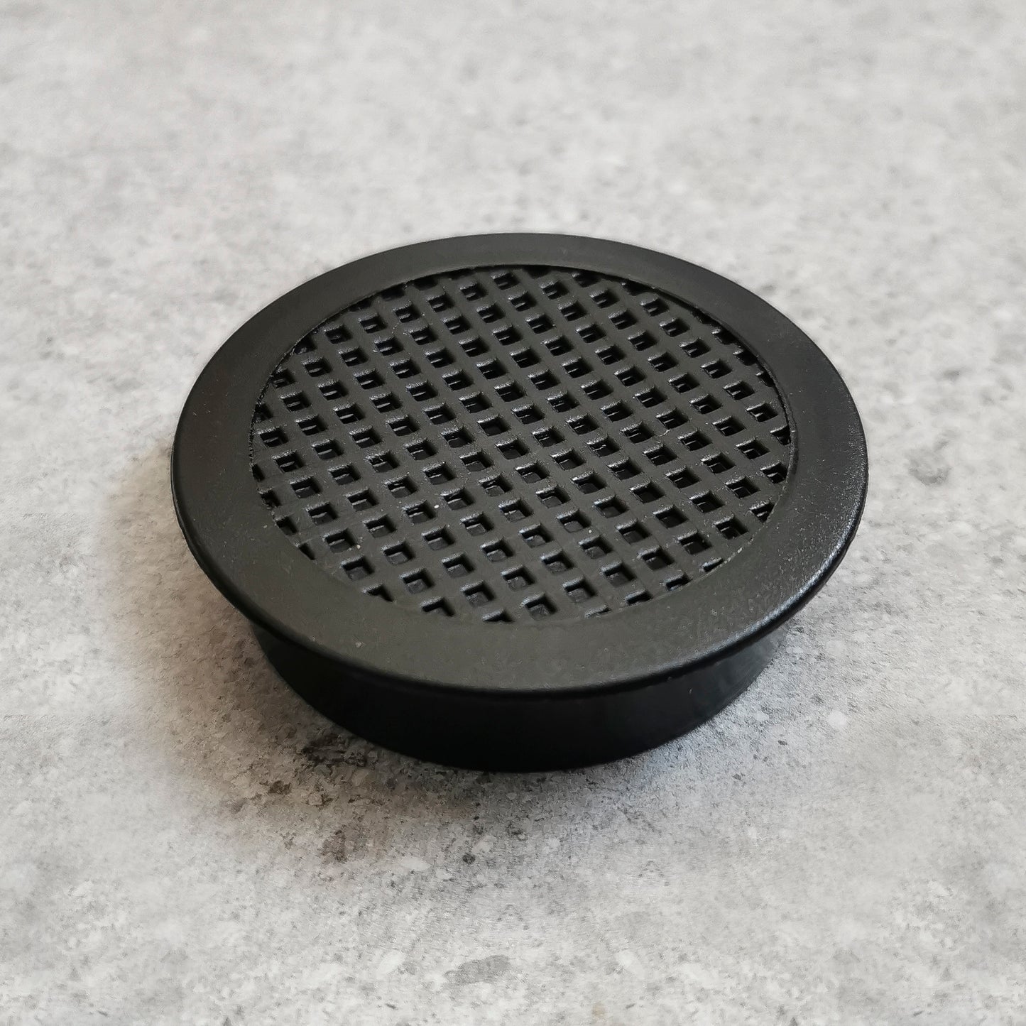 Gas Drop Out Floor Vent - Black