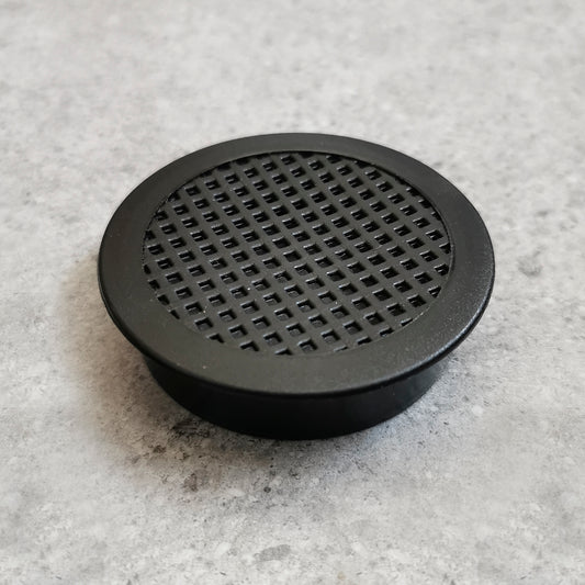 Gas Drop Out Floor Vent - Black