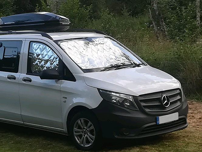 Mercedes Vito Internal Front Cab Thermal Blind Set - 3 piece