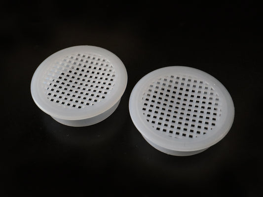Gas Drop Out Floor Vent - White