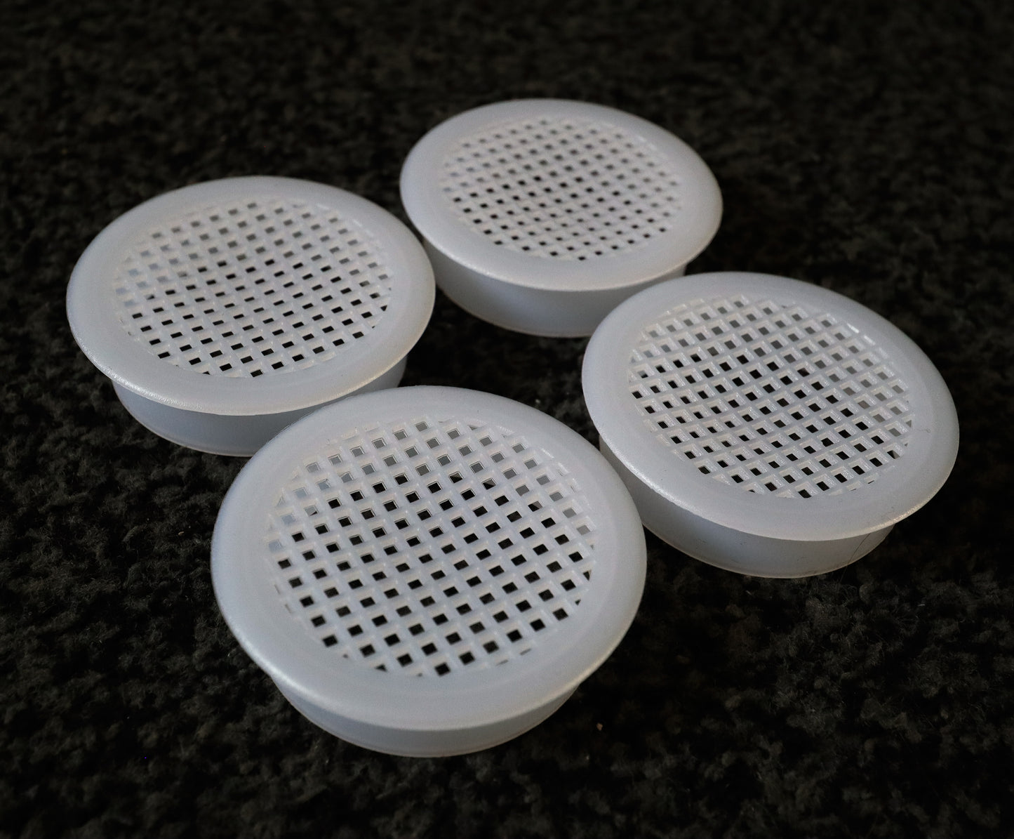 Gas Drop Out Floor Vent - White
