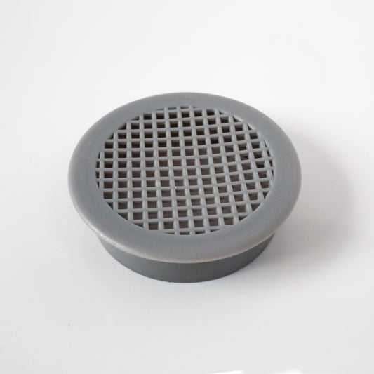 Gas Drop Out Floor Vent - Grey