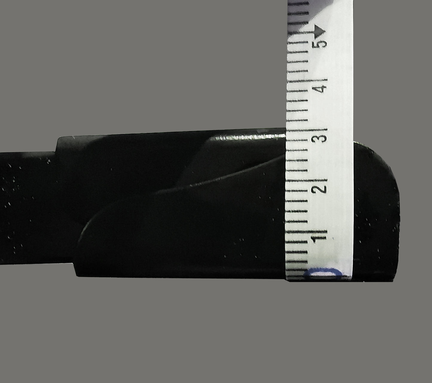Black Folding Campervan Table Leg - 710mm Hinged