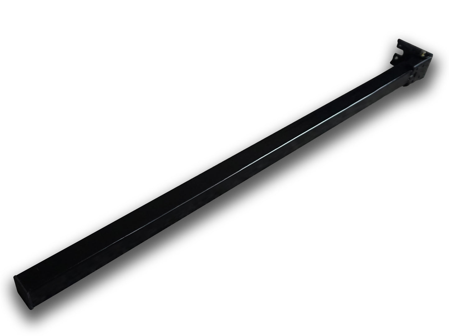 Black Folding Campervan Table Leg - 710mm Hinged