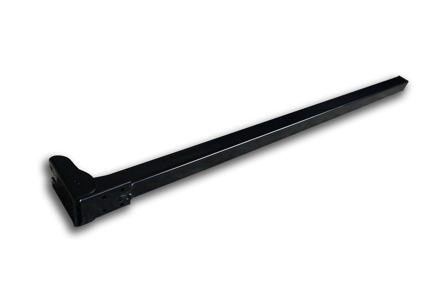 Black Folding Campervan Table Leg - 710mm Hinged
