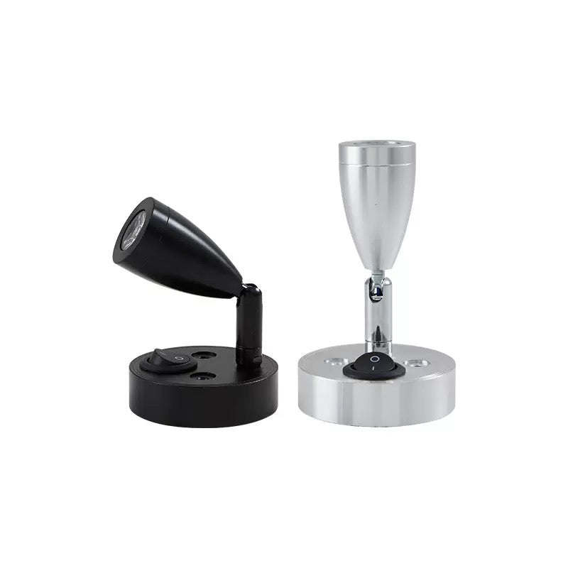 12v LED Campervan Caravan Spotlight  - Black