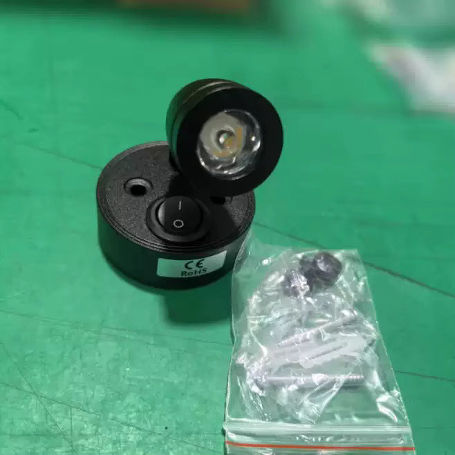 12v LED Campervan Caravan Spotlight  - Black