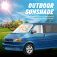 VW Transporter T4 Internal Front Cab Thermal Blind Set - 3 piece