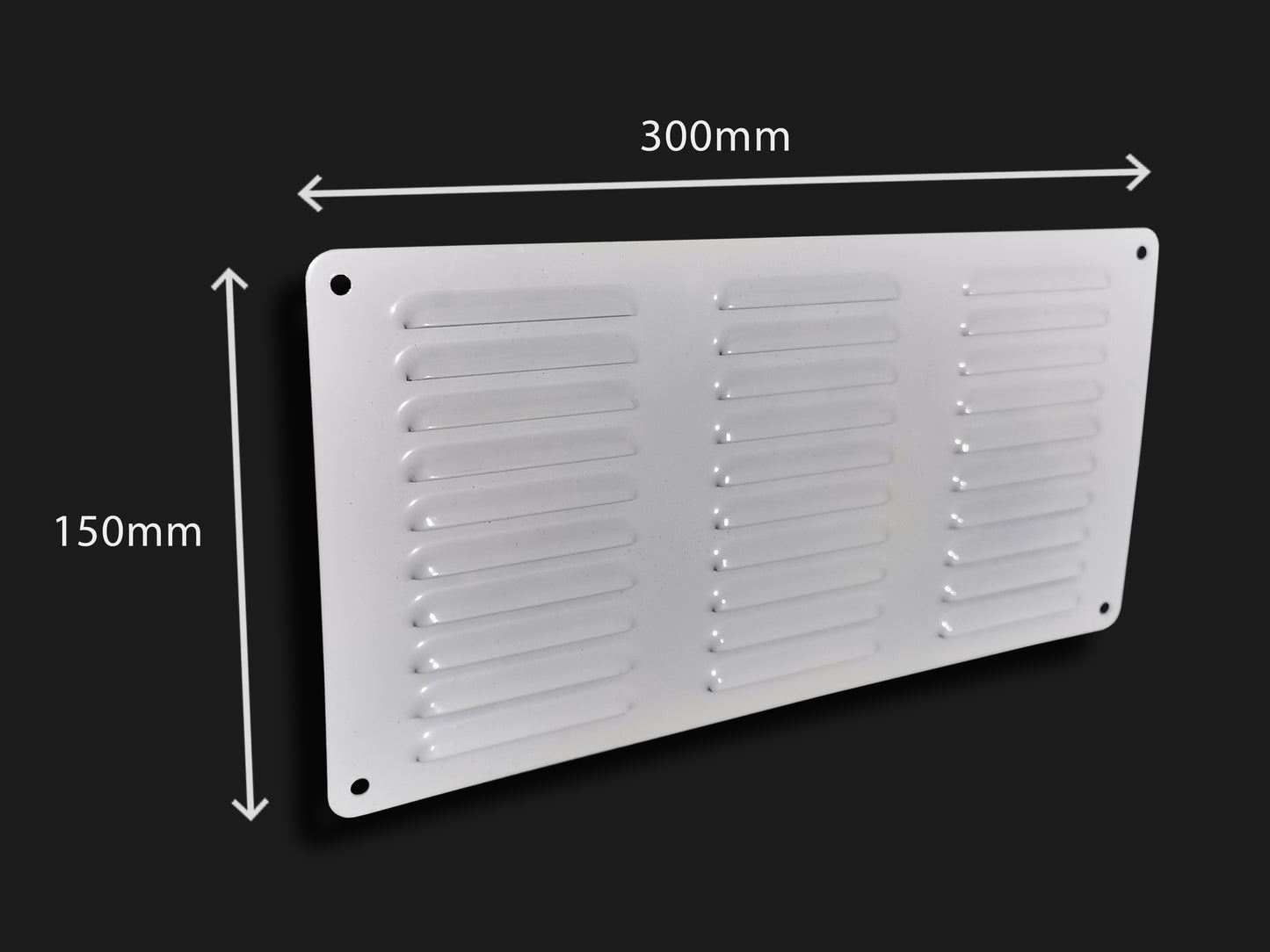 Campervan / Motorhome Air Vent 300mm x 150mm (Fridge)