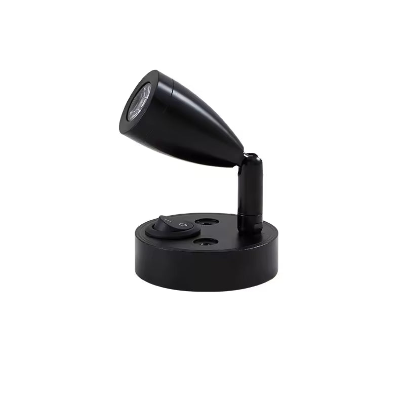 12v LED Campervan Caravan Spotlight  - Black