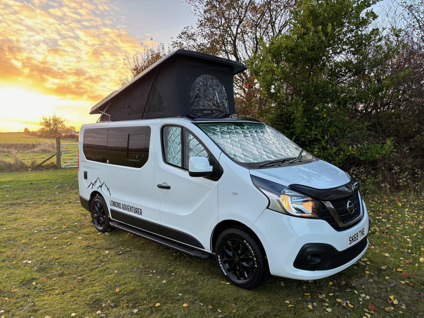 Nissan NV300 2015 - Present Thermal Blind Set - Internal Campervan Screens