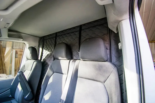 Thermal Bulkhead Divider Curtain for Fiat Ducato / Citroen Relay / Peugeot Boxer 2006 - Present Campervan Motorhome