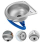 Small Campervan / Caravan Corner Sink - Stainless Steel Bathroom Basin