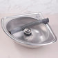 Small Campervan / Caravan Corner Sink - Stainless Steel Bathroom Basin