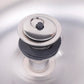 Small Campervan / Caravan Corner Sink - Stainless Steel Bathroom Basin
