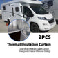 Rear Barn Door Thermal Curtain Fiat Ducato / Peugeot Boxer / Citroen Relay 2006 - Present Campervan Motorhome