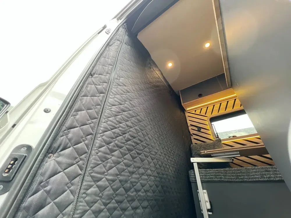 Thermal Bulkhead Divider Curtain for Fiat Ducato / Citroen Relay / Peugeot Boxer 2006 - Present Campervan Motorhome